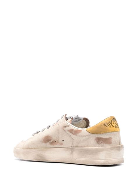 Sneakers basse stardan in beige e giallo Golden Goose - uomo GOLDEN GOOSE | GMF00667F00617615620